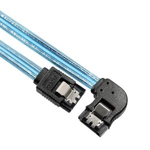 마하링크 SATA3 케이블 6Gbps L형 라운드 0.5M ML-S3L905 SATA3케이블, 1개, 50cm