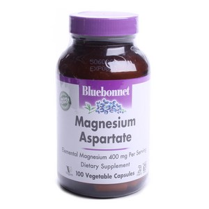 블루보넷 마그네슘 아스퍼테이트 400mg 베지터블 캡슐, 100정, 1개
