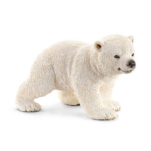 [슐라이히] 걷고 있는 새끼 북극곰 SL14708, 1개
