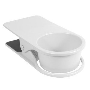 테이블 컵 홀더 클립, WHITE, 1개