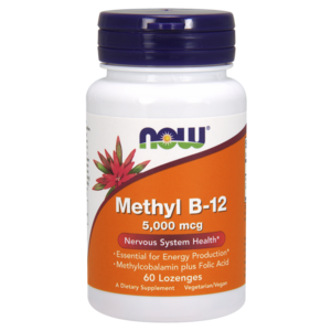 나우푸드 메틸 B-12 5000mcg 로렌지, 60개입, 1개, 60정