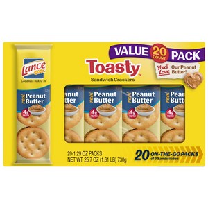 Lance 토스티 피넛 버터, 730g, 1개