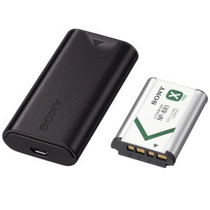 소니 여행용 DC 충전기 배터리 키트 BC-DCX2 + NP-BX1, ACC-TRDCX, 1세트
