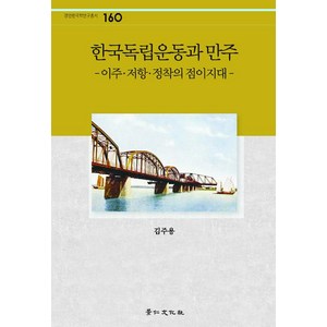 [경인문화사]한국독립운동과 만주, 경인문화사, 김주용