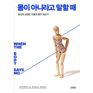 몸이 아니라고 말할 때:당신의 감정은 어떻게 병이 되는가, 김영사, 게이버 메이트 저/류경희 역/정현채 감수