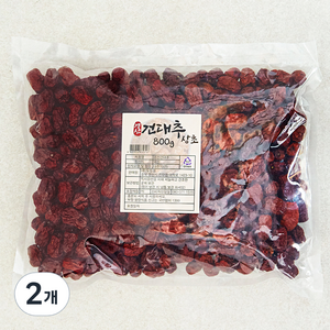 도들샘 경산 건대추 상초, 800g, 2개