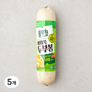 풀무원 야채쏙 두부봉, 180g, 5개