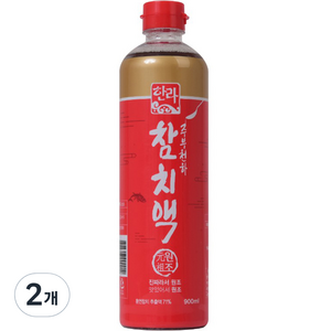 한라식품 참치액, 900ml, 2개