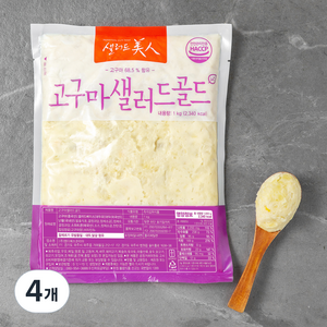 샐러드미인 고구마샐러드골드, 1kg, 4개