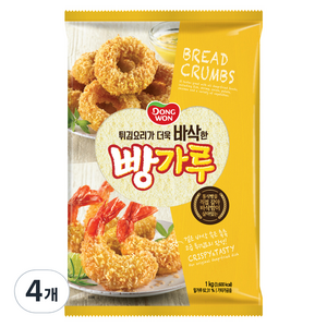 동원 빵가루, 4개, 1kg