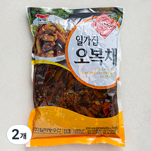 일가집 오복채, 2개, 1kg