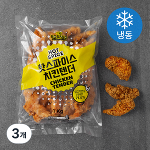 코다노 핫스파이스 치킨텐더 (냉동), 1kg, 3개