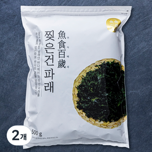 어식백세 찢은건파래, 500g, 2개