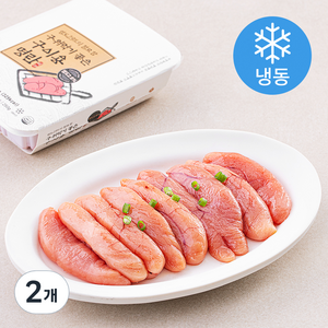 구워먹기 좋은 구이용 명란 (냉동), 250g, 2개