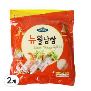 MORN 뉴 월남쌈 원형, 300g, 2개