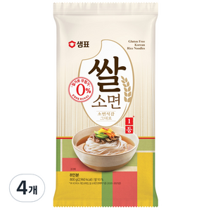 샘표 쌀 소면, 800g, 4개