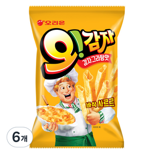 오리온 오감자 감자그라탕맛, 95g, 6개