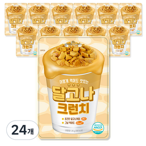 달고나 크런치, 25g, 24개