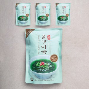 청조푸드 가마솥 깔끔하고 담백한 올갱이국 냉장, 500g, 4개