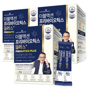 메이준뉴트리 더블액션 프리바이오틱스 플러스 유산균 30p, 150g, 3개