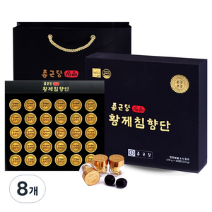 종근당 황제 침향단 + 쇼핑백, 112.5g, 8개