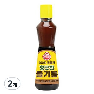 오뚜기 향긋한 들기름, 320ml, 2개