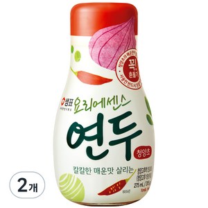 샘표 요리에센스 연두 청양초, 2개, 315g