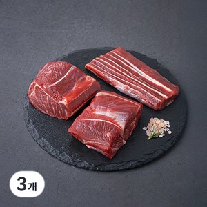 설로인 한우 1++등급 (7) 사태 국거리용 (냉장), 300g, 3개