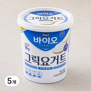 매일유업 바이오 그릭 요거트, 800g, 5개