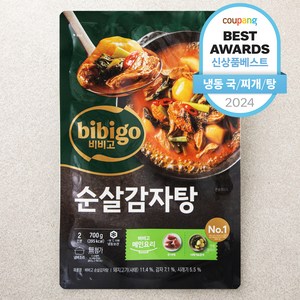 비비고 순살 감자탕 2인분 (냉동), 700g, 1개