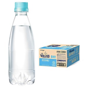 웅진빅토리아 더 빅토리아 플레인 탄산수 에코 무라벨, 350ml, 20개