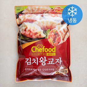 쉐푸드 김치왕교자 (냉동), 1.05kg, 1개