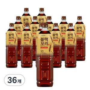 하이트진로 블랙보리, 1.5L, 36개