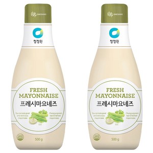 청정원 프레시 마요네즈, 500g, 2개