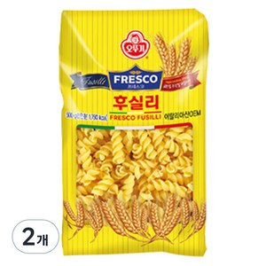 오뚜기 프레스코 후실리, 500g, 2개