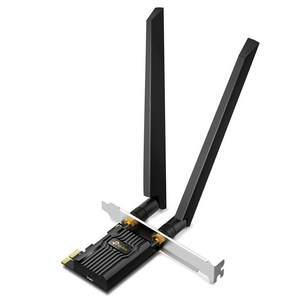 티피링크 AXE5400 Wi-Fi 6E 블루투스 5.2 PCIe 무선 랜카드, Archer TXE72E, 1개