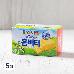 파스퇴르 프리미엄 홈버터, 450g, 5개