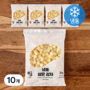 삶은감자 다이스 (냉동), 1kg, 10개