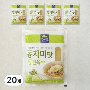 면사랑 동치미맛 냉면육수, 340g, 20개