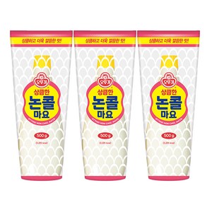 오뚜기 논콜마요, 500g, 3개