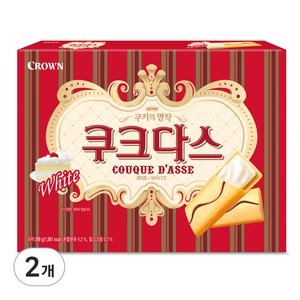 쿠크다스 화이트 토르테, 289g, 2개