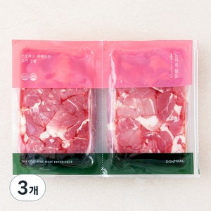 돈마루 한돈 앞다리 찌개용 (냉장), 1000g, 3개