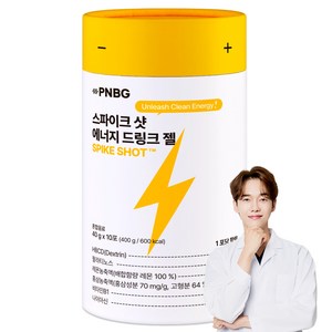 풍년보감 PNBG 스파이크 샷 에너지 드링크 젤 10p, 400g, 1개