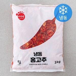 마당발 중국산 홍고추 (냉동), 1kg, 1개