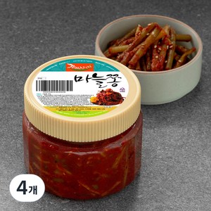 강경신안 마늘쫑무침, 500g, 4개