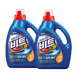 비트 진드기 액체세제 드럼용 본품, 3L, 2개