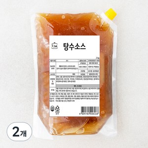 에이치쿡 탕수소스, 2kg, 2개