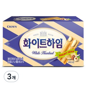 쵸코하임 크라운 화이트 하임, 47g, 3개