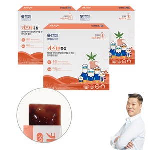 연세 키즈텐 홍삼 어린이 젤리 스틱, 600g, 3개