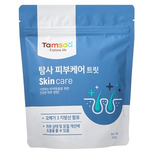 탐사 강아지 영양제 뉴트리션 트릿 피부케어 300g, 오메가 3 지방산, 1개